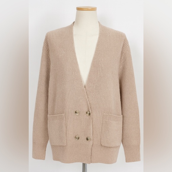 Haven Well Within Sweaters - Haven well within Elegant Women's Beige Cardigan Sweater